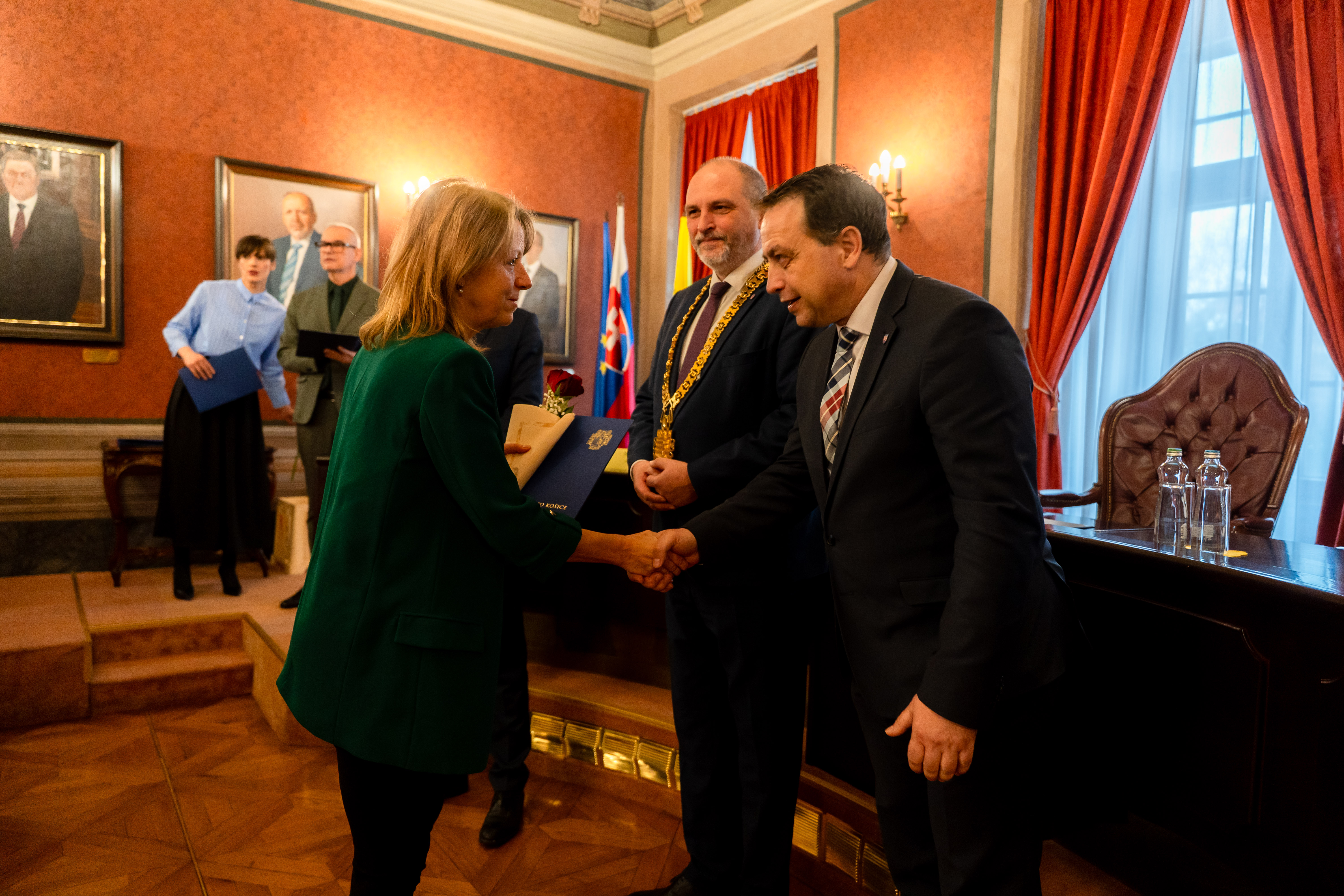 Novorocne prijatie jubilantov Magistratu mesta Kosice-62